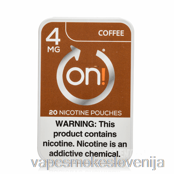 Vape Bencin Naprej! Nikotinske Vrečke - Kava 4mg